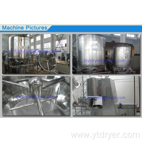 Fluidizing Dryer for Foodstuff